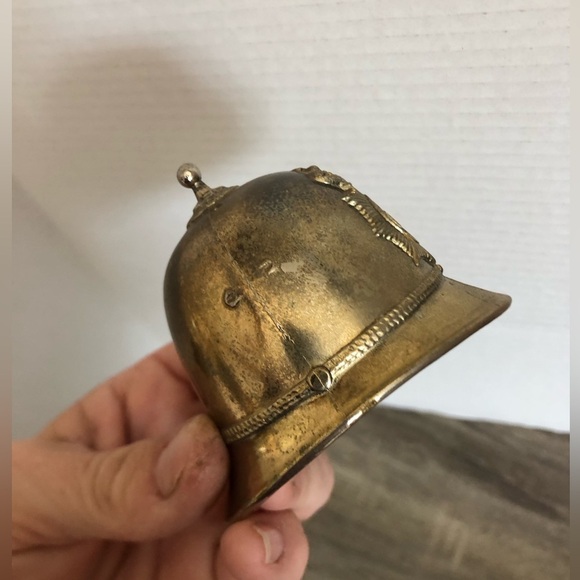 Vtg E R Metropolitan Police Helmet Bell - Picture 8 of 15